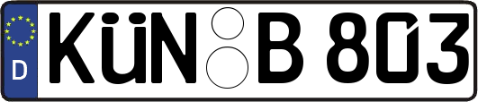 KÜN-B803