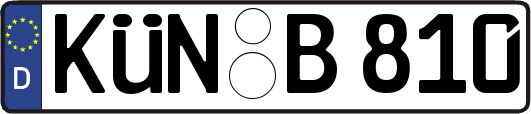KÜN-B810