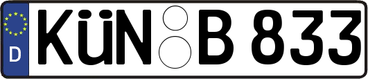 KÜN-B833