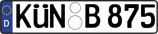 KÜN-B875
