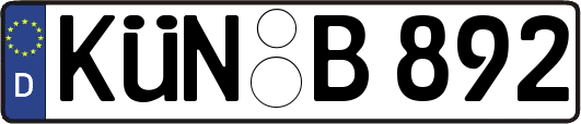 KÜN-B892