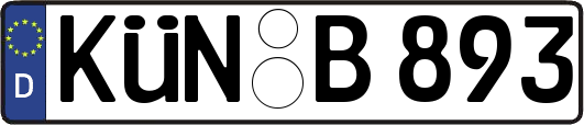KÜN-B893