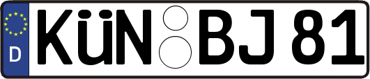 KÜN-BJ81