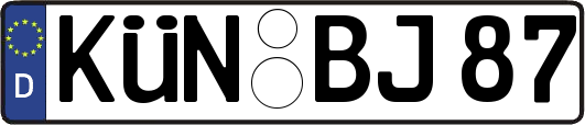 KÜN-BJ87
