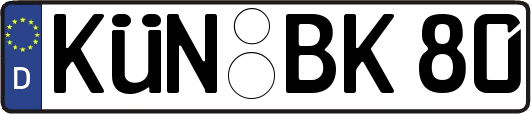 KÜN-BK80