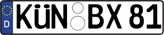 KÜN-BX81