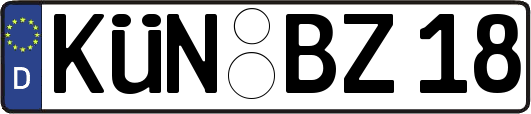 KÜN-BZ18
