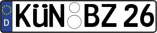 KÜN-BZ26