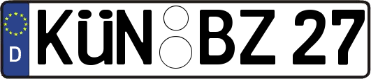 KÜN-BZ27