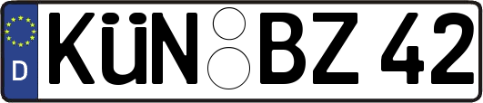 KÜN-BZ42