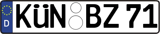 KÜN-BZ71