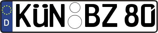 KÜN-BZ80