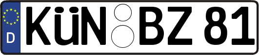 KÜN-BZ81