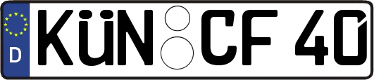 KÜN-CF40