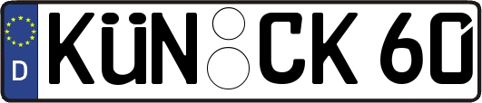 KÜN-CK60