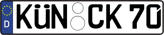 KÜN-CK70