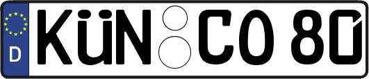 KÜN-CO80