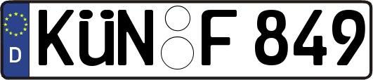 KÜN-F849