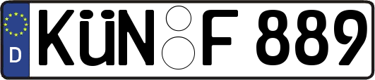 KÜN-F889