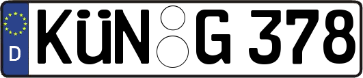 KÜN-G378