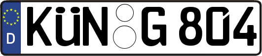 KÜN-G804