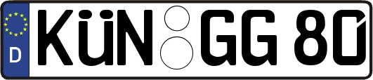KÜN-GG80