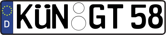 KÜN-GT58