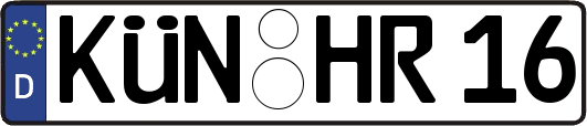 KÜN-HR16