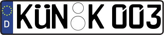 KÜN-K003
