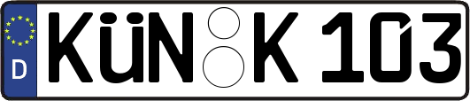 KÜN-K103