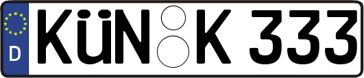 KÜN-K333