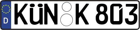 KÜN-K803