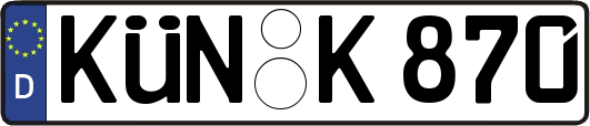 KÜN-K870