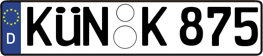 KÜN-K875