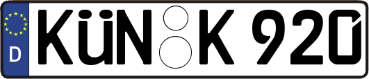 KÜN-K920