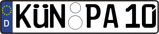 KÜN-PA10