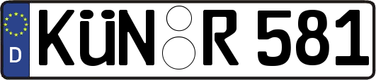 KÜN-R581