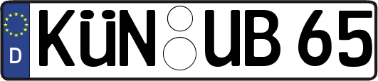 KÜN-UB65