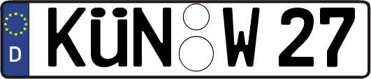 KÜN-W27