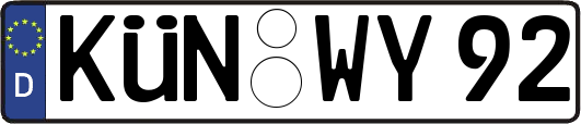 KÜN-WY92