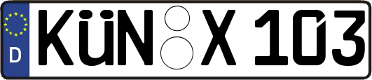 KÜN-X103