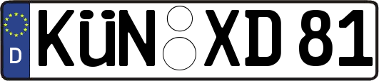 KÜN-XD81