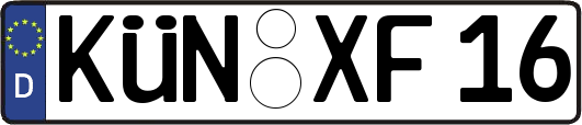 KÜN-XF16