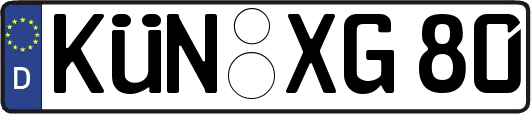 KÜN-XG80