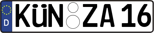 KÜN-ZA16