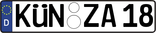 KÜN-ZA18