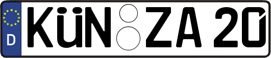KÜN-ZA20