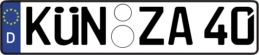 KÜN-ZA40