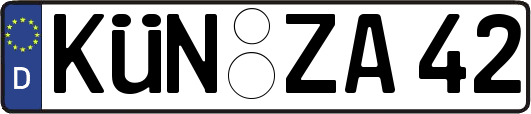 KÜN-ZA42