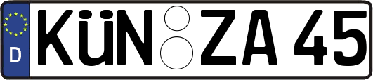 KÜN-ZA45